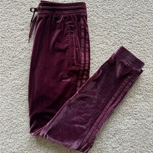 ADIDAS VELOUR JOGGERS